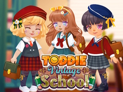 Cluiche Toddie Vintage School Day