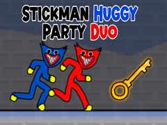 Cluiche Stickman Huggy Party Duo