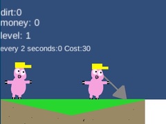 Cluiche Pig Dirt Worker