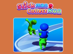 Cluiche Stickman Collect Run
