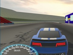 Cluiche Drive Blue Car