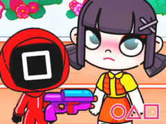 Cluiche Jigsaw Puzzle: Squid Game VS Avatar