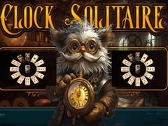 Cluiche Clock Solitaire