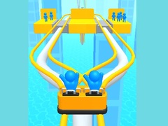 Cluiche Runner Coaster Race