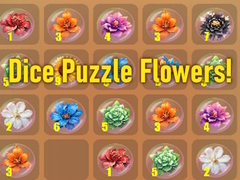 Cluiche Dice Puzzle Flowers!