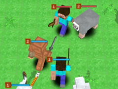 Cluiche Minecraft: Create a Monster and Fight!