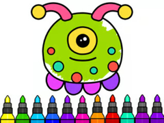 Cluiche Coloring Book: Alien