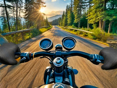Cluiche Motorcycle Racer: Road Mayhem