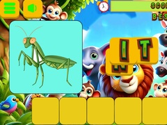 Cluiche Word Animals For Kids
