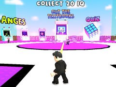 Cluiche Obby: Dumb or Genius IQ Test
