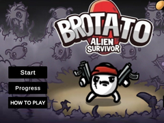 Cluiche Brotato Alien Survivor