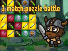 Cluiche 3 match puzzle battle