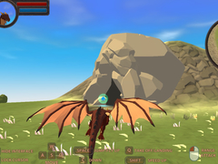Cluiche Dragon Simulator 3D
