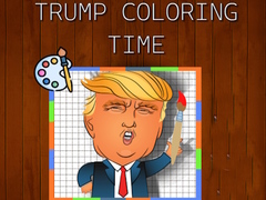 Cluiche Trump Coloring Time