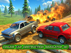 Cluiche Online Car Destruction Simulator 3D