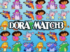 Cluiche Dora Match3