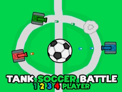 Cluiche Tank Soccer Battle 1 2 3 4 Player