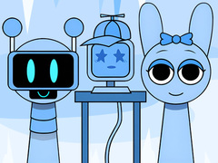 Cluiche Huggy Mix Sprunki Music Box