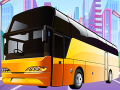 Cluiche Bus Driver Simulator 3D