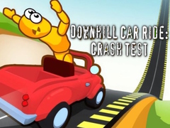 Cluiche Downhill Car Ride: Crash Test