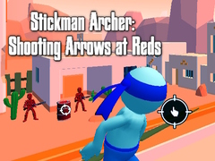 Cluiche Stickman Archer: Shooting Arrows at Reds