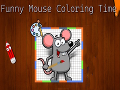 Cluiche Funny Mouse Coloring Time