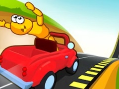 Cluiche Downhill Car Ride Crash Test