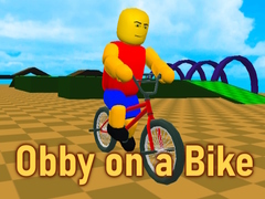 Cluiche Obby on a Bike