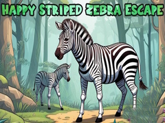 Cluiche Happy Striped Zebra Escape 