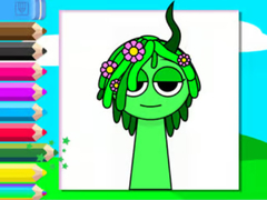 Cluiche Coloring Book: Sprunki Incredibox Vineria
