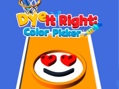 Cluiche Dye It Right: Color Picker 