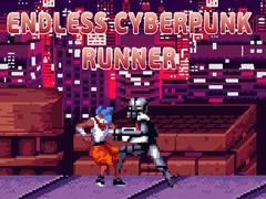 Cluiche Endless Cyberpunk Runner