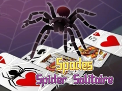 Cluiche Spades Spider Solitaire