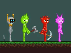 Cluiche Sprunki Sandbox: Ragdoll Playground Mode