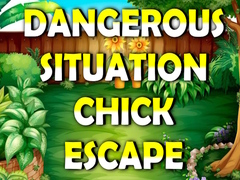 Cluiche Dangerous Situation Chick Escape