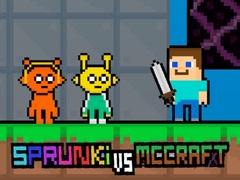 Cluiche Sprunki vs MCCraft