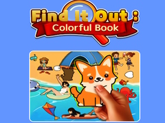 Cluiche Find It Out: Colorful Book