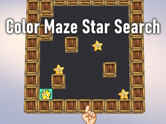 Cluiche Color Maze Star Search