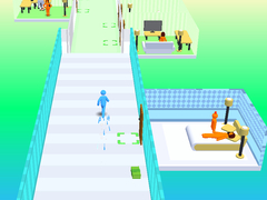 Cluiche Knock and Run: 100 Doors Escape