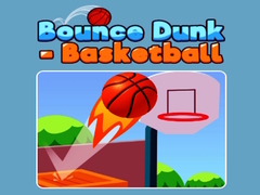 Cluiche Bounce Dunk Basketball