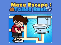 Cluiche Maze Escape: Toilet Rush 