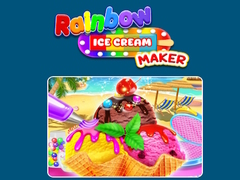 Cluiche Rainbow Ice Cream Maker