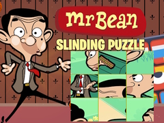 Cluiche Mr Bean Sliding Puzzle