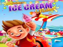 Cluiche Summer Rose Cone Ice Cream