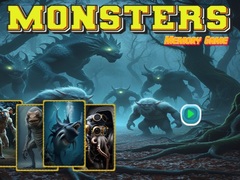 Cluiche Monsters Memory Game