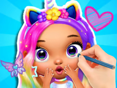 Cluiche Coloring Book: Fashion Barbie Princess