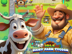Cluiche Idle Dairy Farm Tycoon