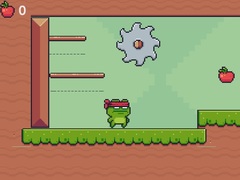 Cluiche Green Ninja Collects Apples
