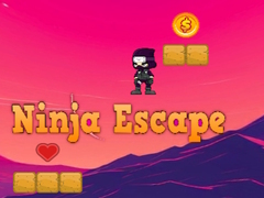 Cluiche Ninja Escape 2D