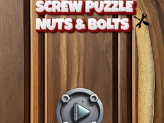 Cluiche Screw Puzzle : Nuts & Bolts